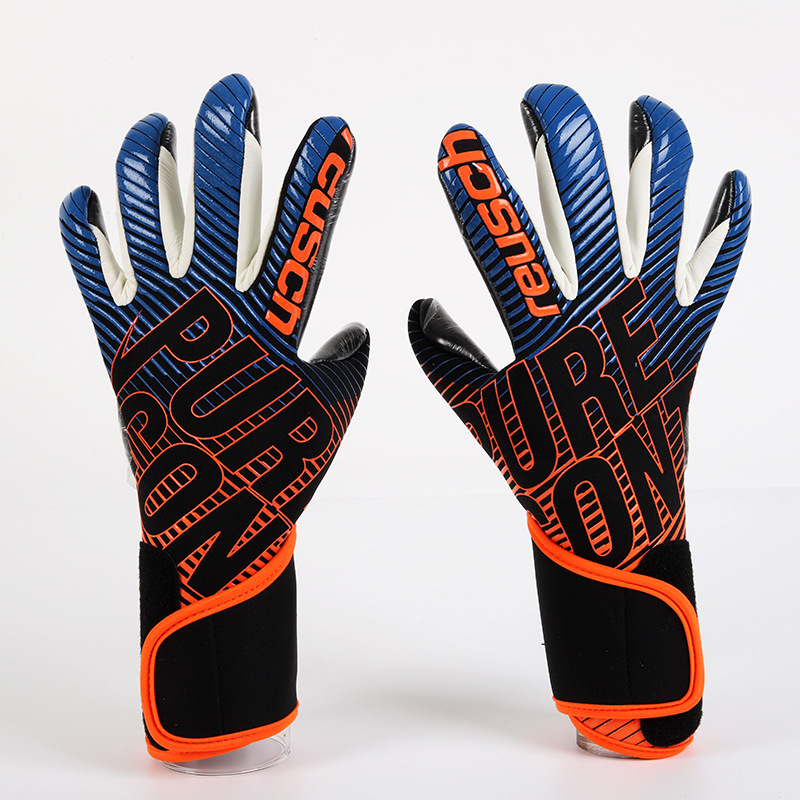 Găng Tay Thủ Môn Bóng Đá Bằng Cao Su Dày Chống Trượt Cho Người Lớn