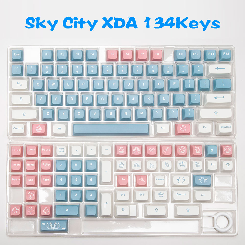 Sky City Keycaps PBT Material XDA profile 134keys