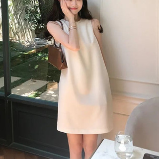 COZOKC COZOK Đầm COZOK sát nách phong cách đơn giản quyến rũ thời trang dành cho nữ