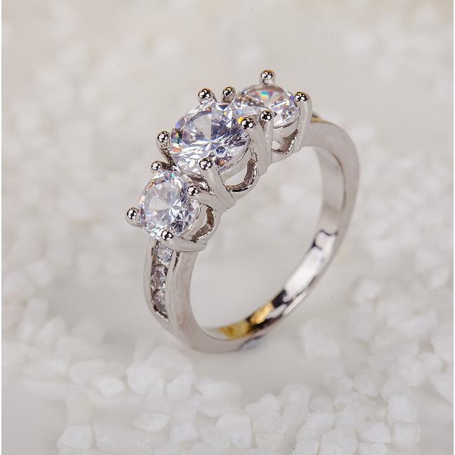 Nhẫn Hình Vương Miện Công Chúa Phong Cách Hàn Quốc Cho Nữ