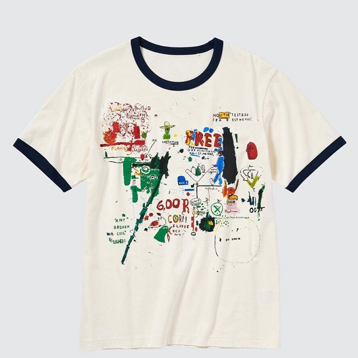 COZOK Áo Thun Tay Ngắn Cổ Tròn In Họa Tiết Khối Màu Thời Trang Thường Ngày