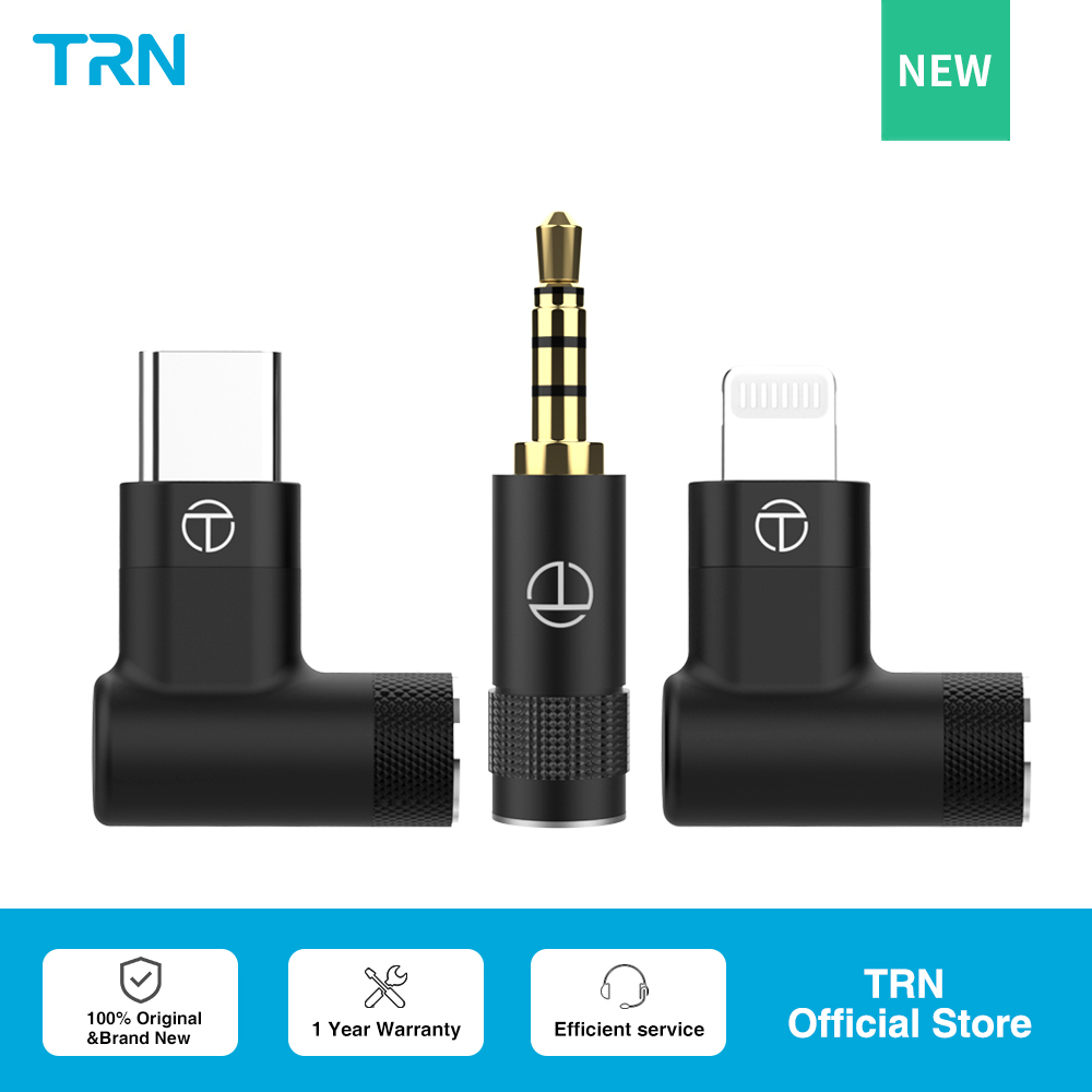 Dây Cáp Tai Nghe TRN TX T2 pro Mạ Vàng Đồng 8 Lõi Nâng Cấp Có Thể Tháo Rời Cho Apple Huawei Xiaomi