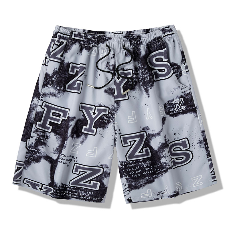 Quần Short Thể Thao Bóng Rổ Bằng Lụa Lạnh Mỏng Dáng Suông Mau Khô Thời Trang Mùa Hè Cho Nam