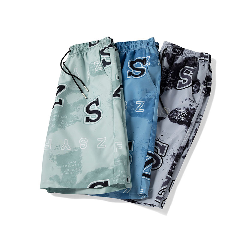 Quần Short Thể Thao Bóng Rổ Bằng Lụa Lạnh Mỏng Dáng Suông Mau Khô Thời Trang Mùa Hè Cho Nam