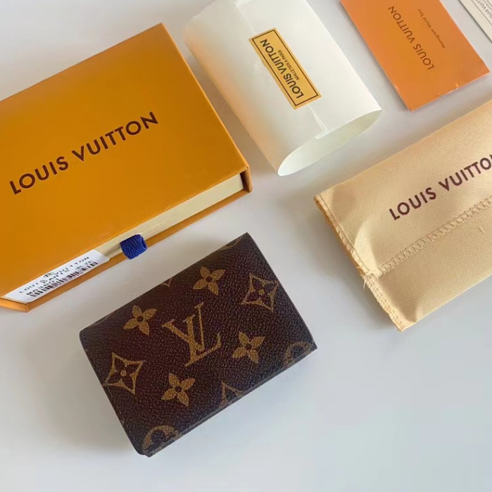 Louis vuitton Ví Tiền lv Dạng Kẹp Đựng Thẻ zero