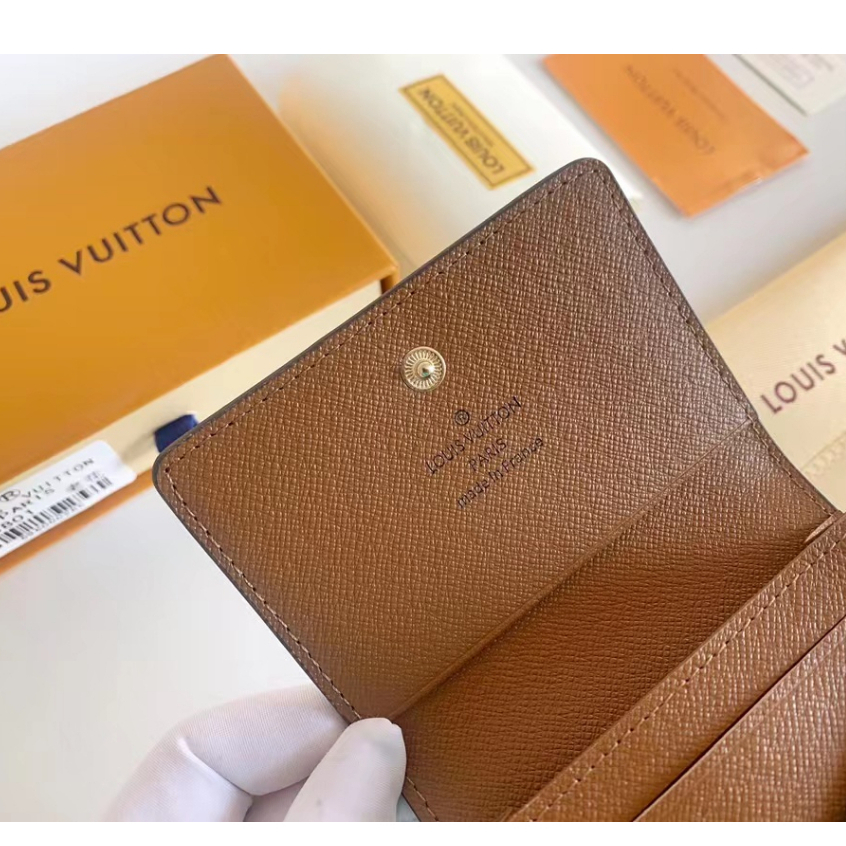 Louis vuitton Ví Tiền lv Dạng Kẹp Đựng Thẻ zero