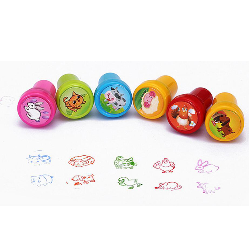 Bộ 10 Con Dấu Tròn Dành Cho Bé