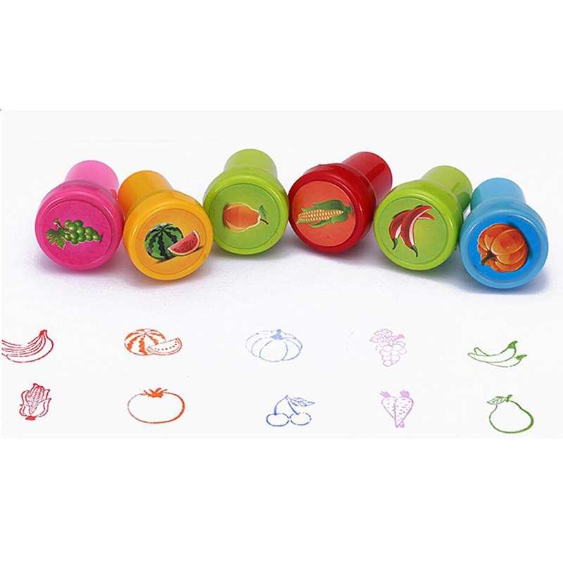 Bộ 10 Con Dấu Tròn Dành Cho Bé