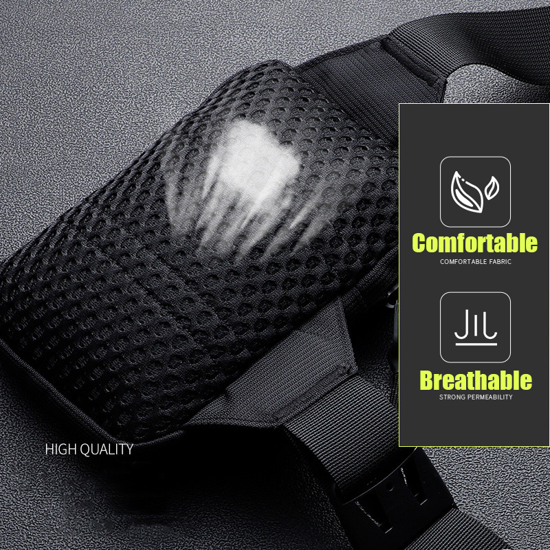 Túi Đeo Chéo Ngực Đựng Điện Thoại mini fna389 Phong Cách Thể Thao Thời Trang Mới Cho Nam