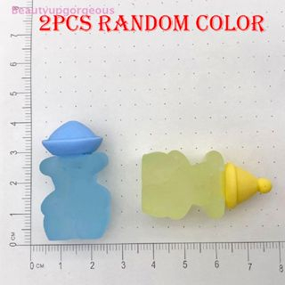 Set 2 Phụ Kiện Resin Huỳnh Quang Hình Rắn / Gấu DIY Trang Trí Nhà Cửa