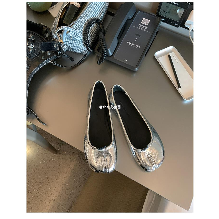 Giày Búp Bê Da Đế Mềm Thời Trang Mùa Xuân 2023 Dành Cho Nữ