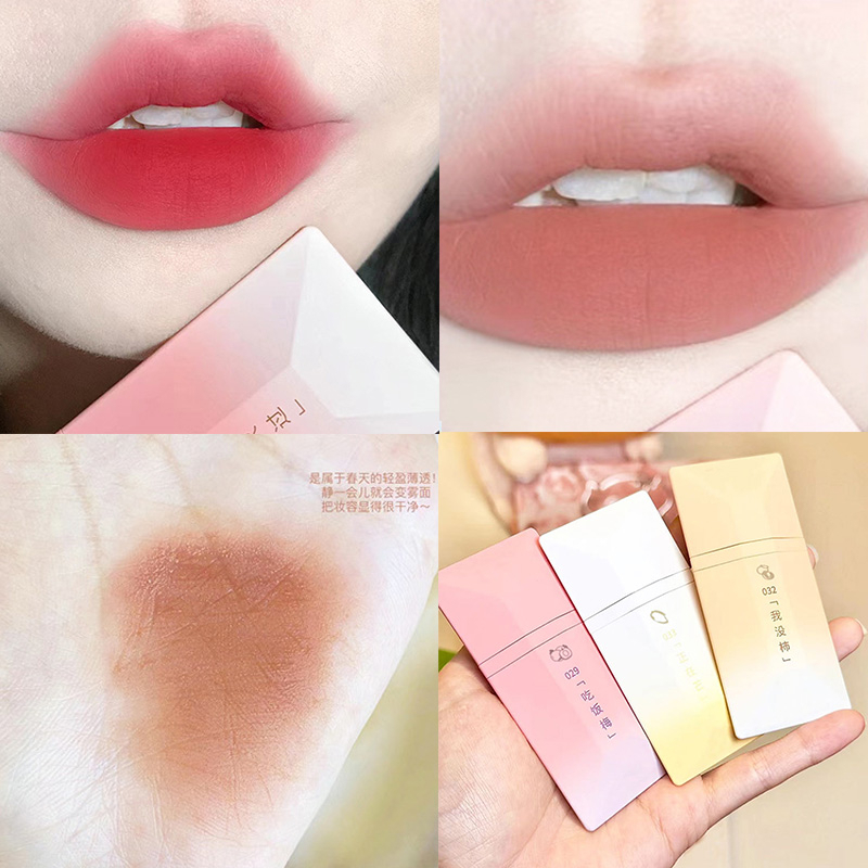 Son Kem Lì Lâu Trôi Không Phai Màu Sắc Tố Cao Trang Điểm Xinh Xắn Cho Nữ