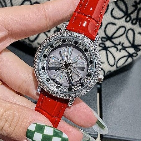 Đồng hồ xu hướng mới, đồng hồ xu hướng nữ, đồng hồ nữ khí chất, đồng hồ, ngôi sao pha lê đầy bầu trời