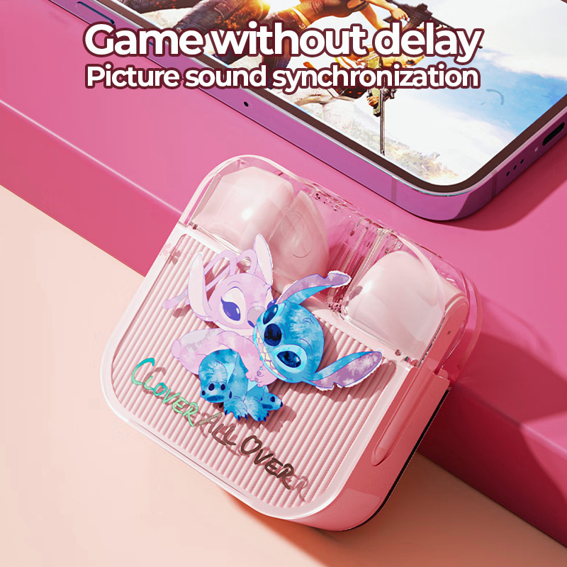 Disney Q53 Tai Nghe Bluetooth 5.3 Không Dây Cảm Ứng Thông Minh Hai Chế Độ Kèm Mic