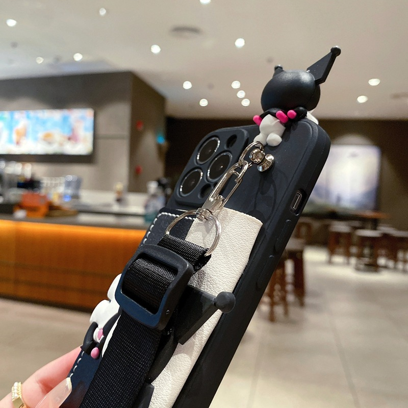 Ốp ĐiệN ThoạI HọA TiếT kuromi Cho iphone 15 14 13 12 mini 11 pro max 6 6s 7 8 plus x xs max xr se 2020