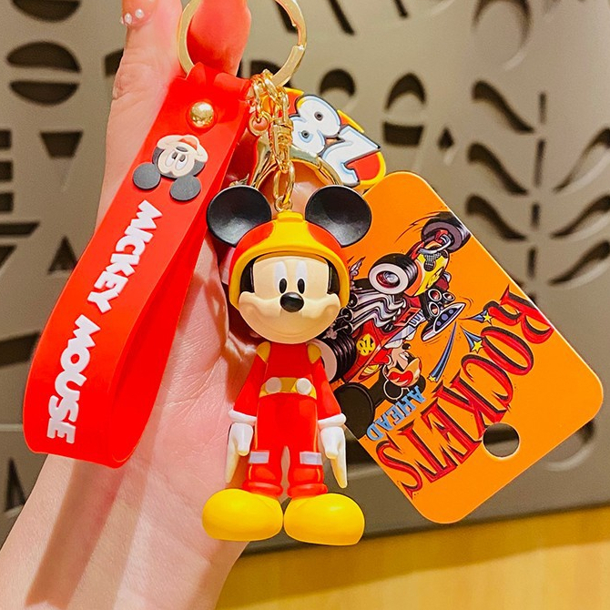 Móc Khóa Hình Chuột Mickey / Vịt Donald Hoạt Hình Dễ Thương