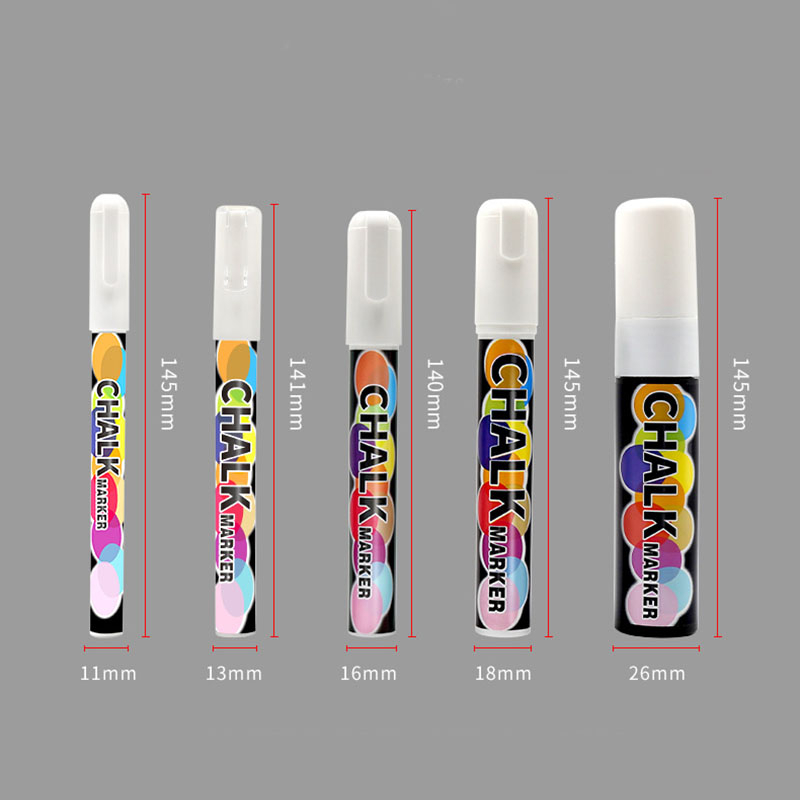 Bút Lông Viết Bảng Thủy Tinh Có Thể Xóa Được 1 / 3 / 6 / 10 / 15mm