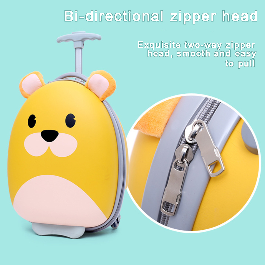 Vali Kéo 16 Inch Bằng Eva Chống Thấm Nước Họa Tiết Hoạt Hình Dễ Thương Cho Bé