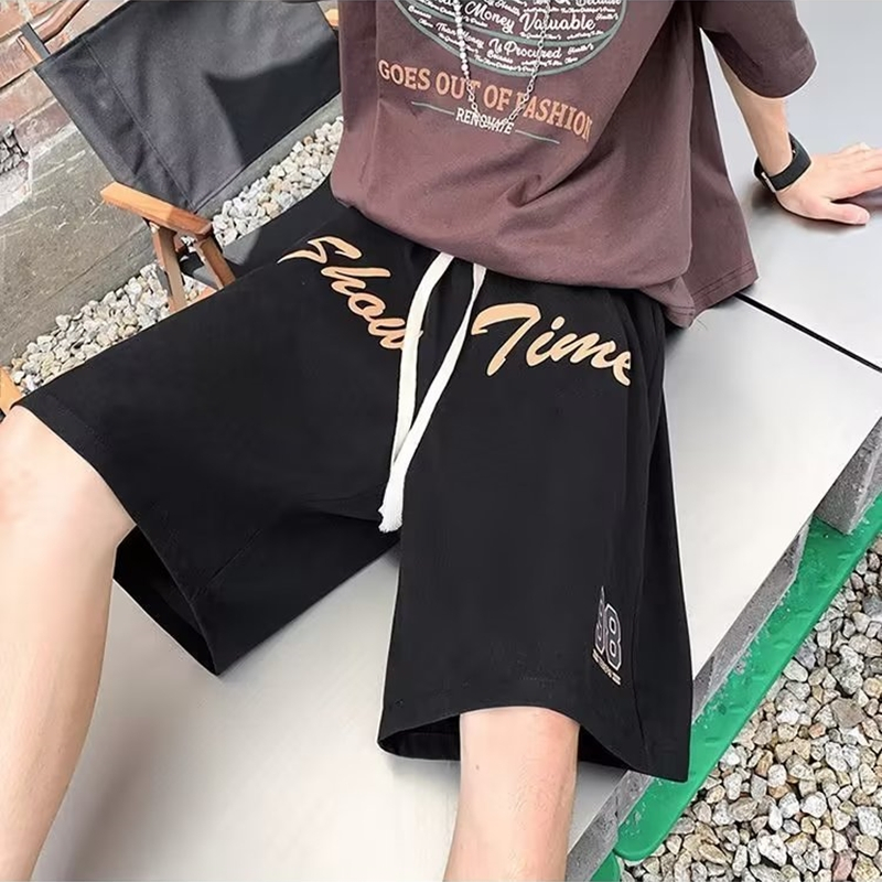 Quần Short Thể Thao Ống Rộng Phong Cách Hàn Quốc Dành Cho Nam
