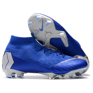 Giày đá bóng Mercurial Superfly VI 360 FG Giày đá banh sân cỏ nhân tạo khâu toàn bộ đế