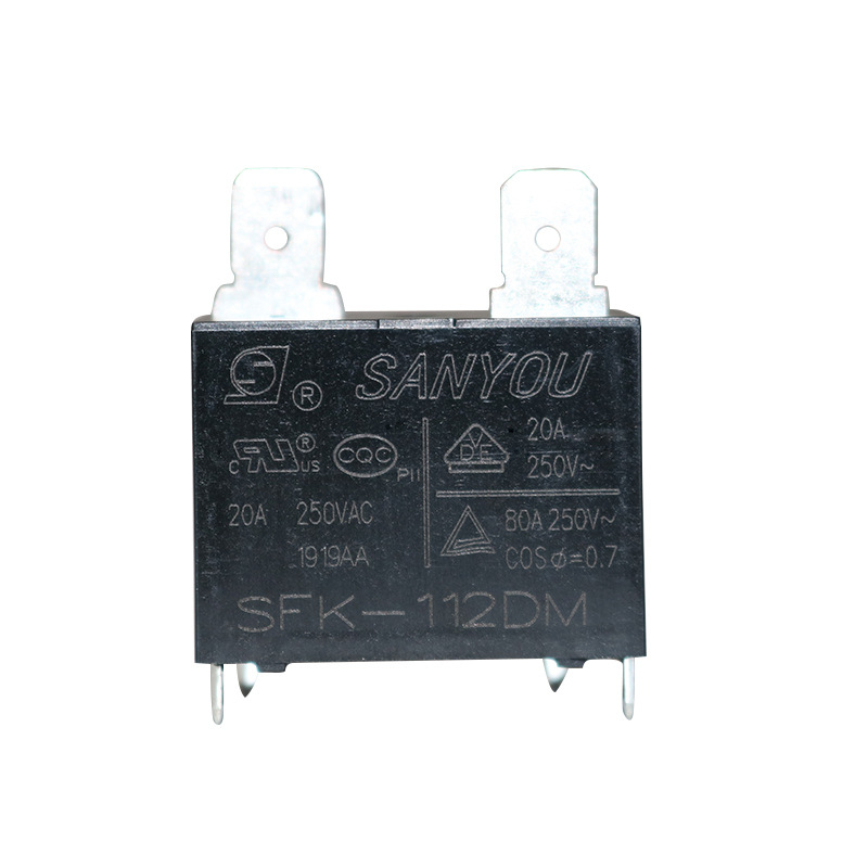 Rơ Le Điện Tử Mini SFK-112DM SFK-112DM-E SFK-112DM-12V 4 Chấu 20A 25A