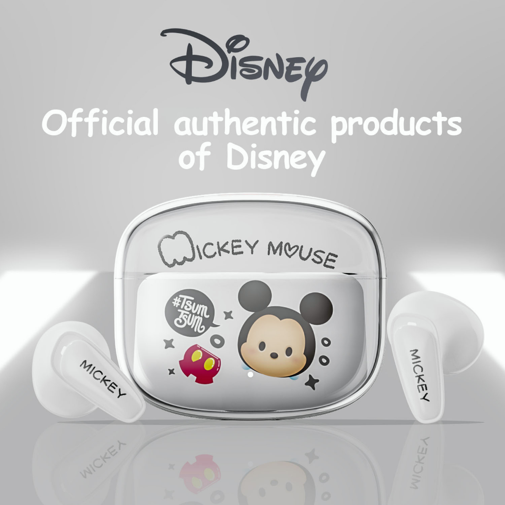 Tai Nghe Nhét Tai Bluetooth 5.3 DB4 Không Dây Chống Nước Giảm Tiếng Ồn Họa Tiết Hoạt Hình Disney