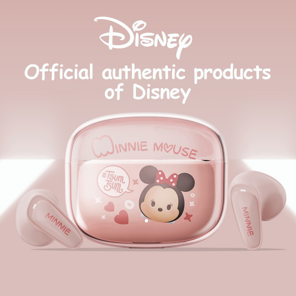 Tai Nghe Nhét Tai Bluetooth 5.3 DB4 Không Dây Chống Nước Giảm Tiếng Ồn Họa Tiết Hoạt Hình Disney