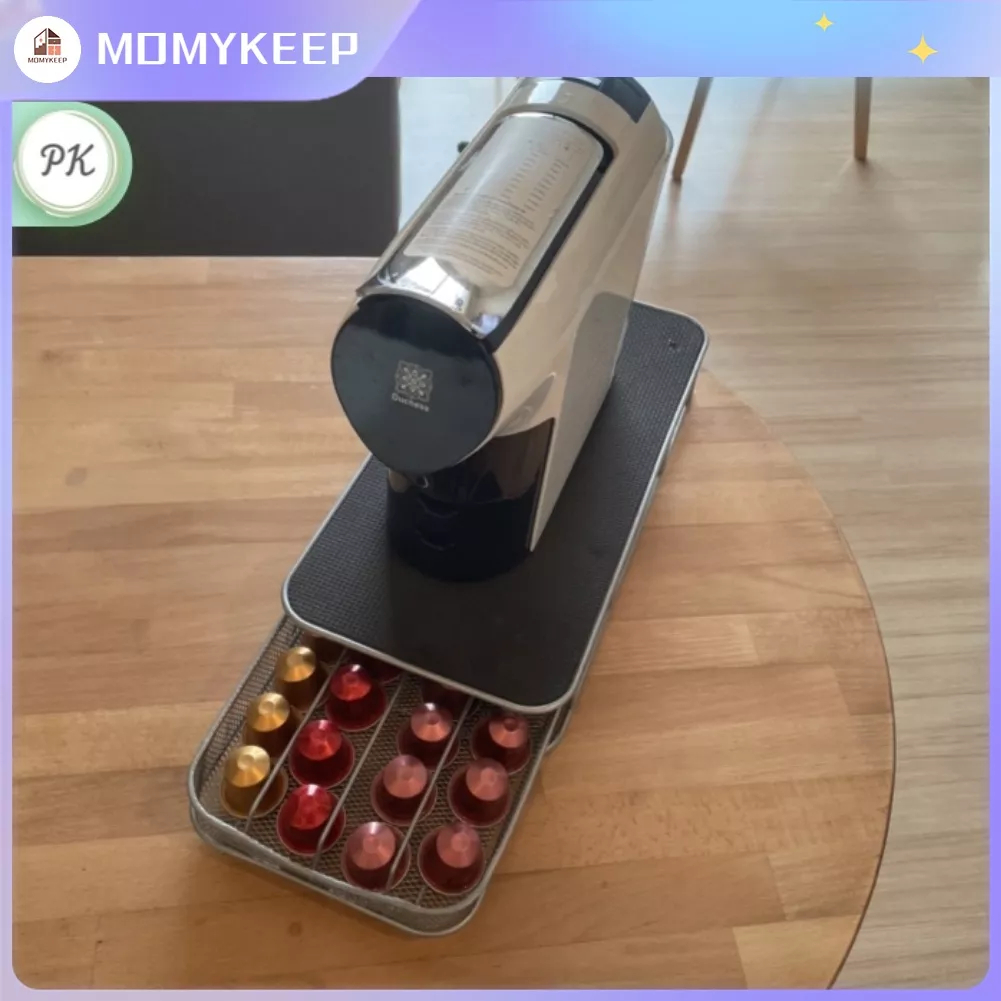 Ngăn kéo viên nang cà phê 40 cái Giá đựng có thể giữ được đỡ ngăn【MOMYKEEP】