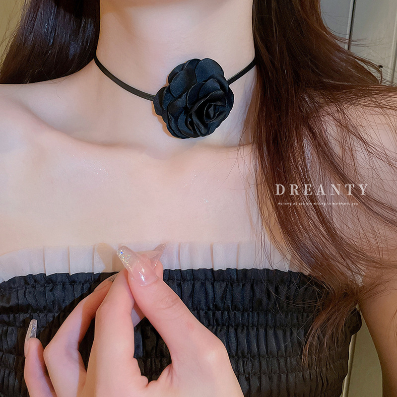 Vòng Cổ Mặt Hoa Đơn Giản Sáng Tạo Phong Cách Hàn Quốc Thời Trang Cho Nữ