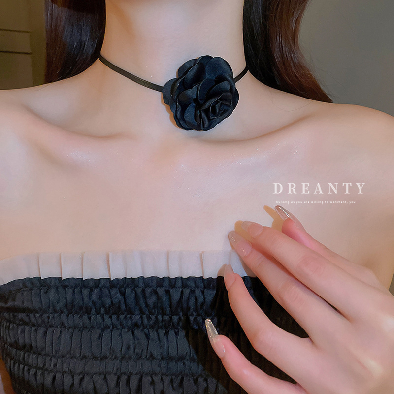 Vòng Cổ Mặt Hoa Đơn Giản Sáng Tạo Phong Cách Hàn Quốc Thời Trang Cho Nữ