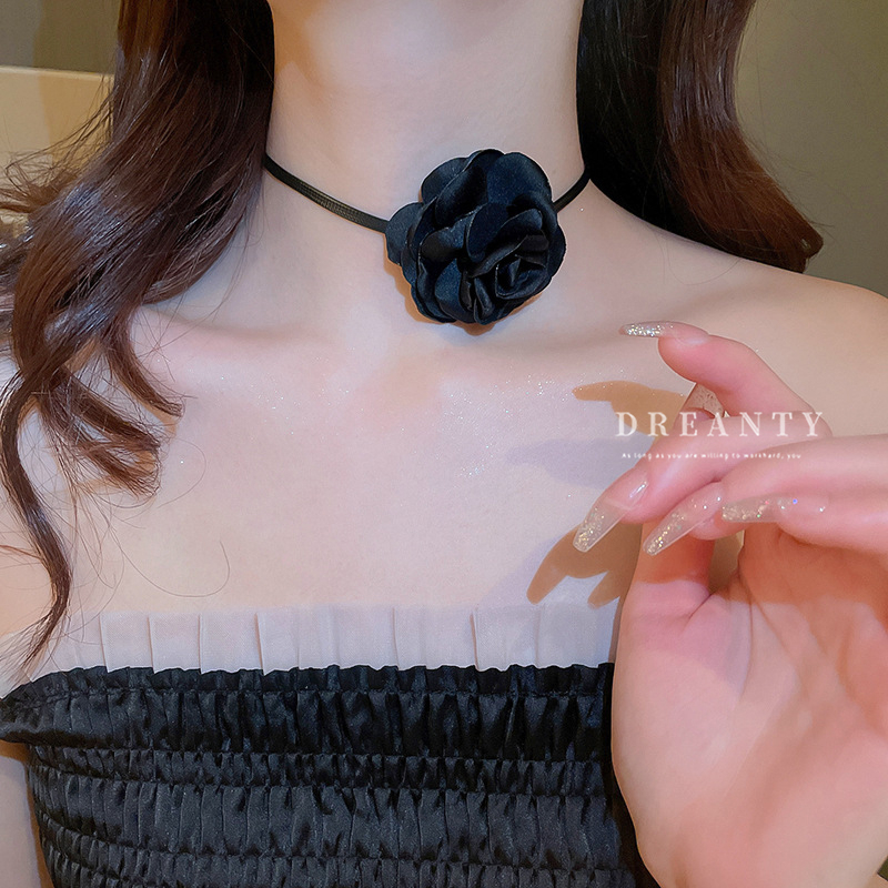 Vòng Cổ Mặt Hoa Đơn Giản Sáng Tạo Phong Cách Hàn Quốc Thời Trang Cho Nữ