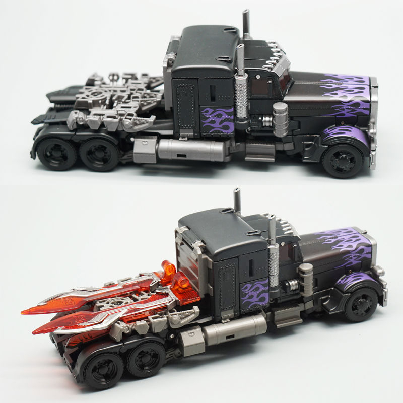 Mô Hình Đồ Chơi Rô Bốt Biến Hình Optimus Prime Dark Hero SS05 8801C Bằng Hợp Kim