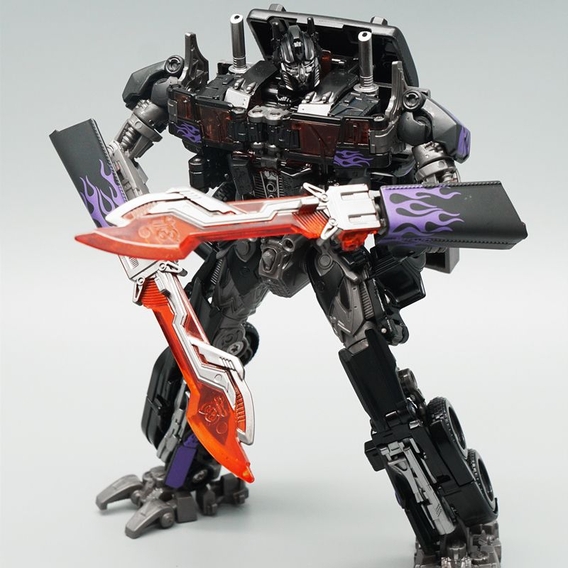 Mô Hình Đồ Chơi Rô Bốt Biến Hình Optimus Prime Dark Hero SS05 8801C Bằng Hợp Kim