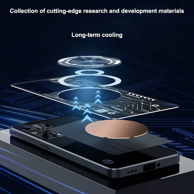 XIAOMI Ốp Điện Thoại Nhôm Đồng Tản Nhiệt Cho Black Shark 5 5Pro5G Black Shark 5 Pro