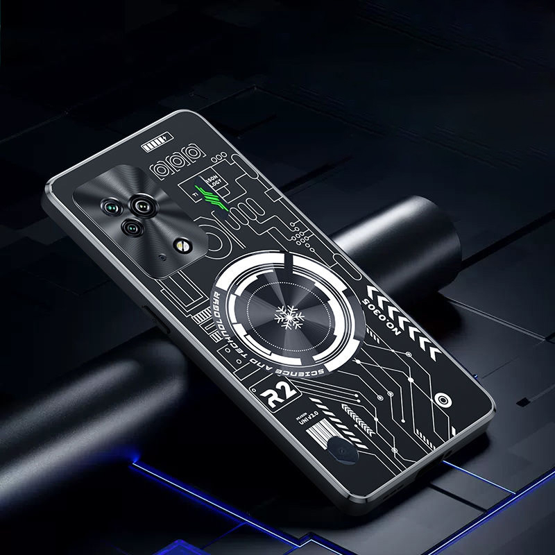 XIAOMI Ốp Điện Thoại Nhôm Đồng Tản Nhiệt Cho Black Shark 5 5Pro5G Black Shark 5 Pro