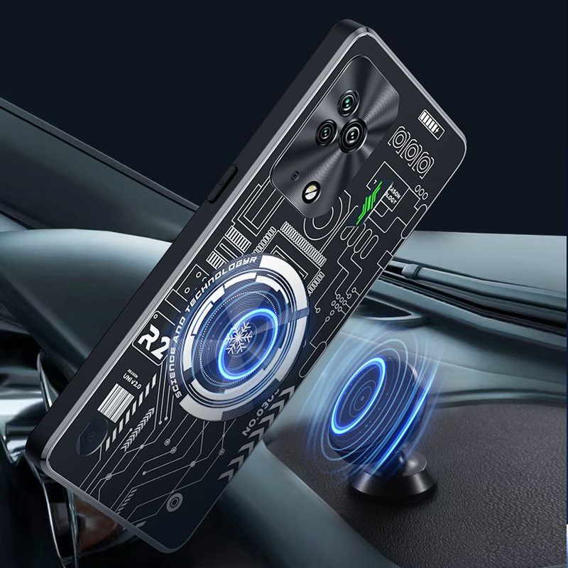 XIAOMI Ốp Điện Thoại Nhôm Đồng Tản Nhiệt Cho Black Shark 5 5Pro5G Black Shark 5 Pro