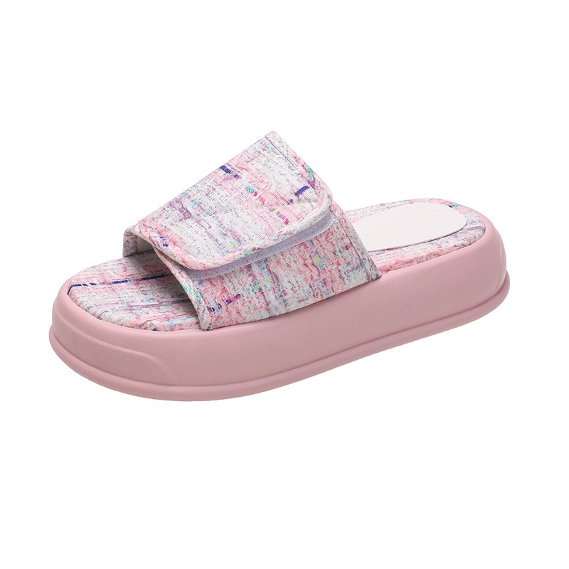 Dép Xỏ Ngón Mùa Hè Đế Dày Mềm Mại Phong Cách Hàn Quốc Dễ Phối Đồ Cho Nữ