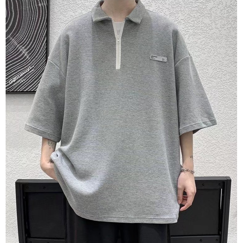 Áo Thun POLO Tay Ngắn Thời Trang Hàn Quốc Dành Cho Nam áo thun nam form rộng có cổ áo thun polo unisex  áo polo nam đẹp SweatShirts
