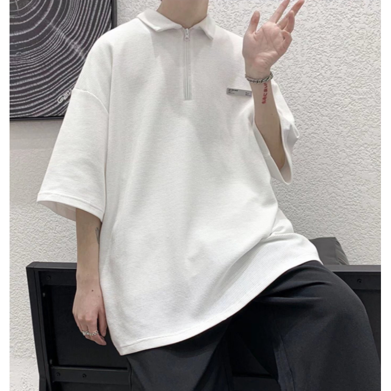 Áo Thun POLO Tay Ngắn Thời Trang Hàn Quốc Dành Cho Nam áo thun nam form rộng có cổ áo thun polo unisex  áo polo nam đẹp SweatShirts