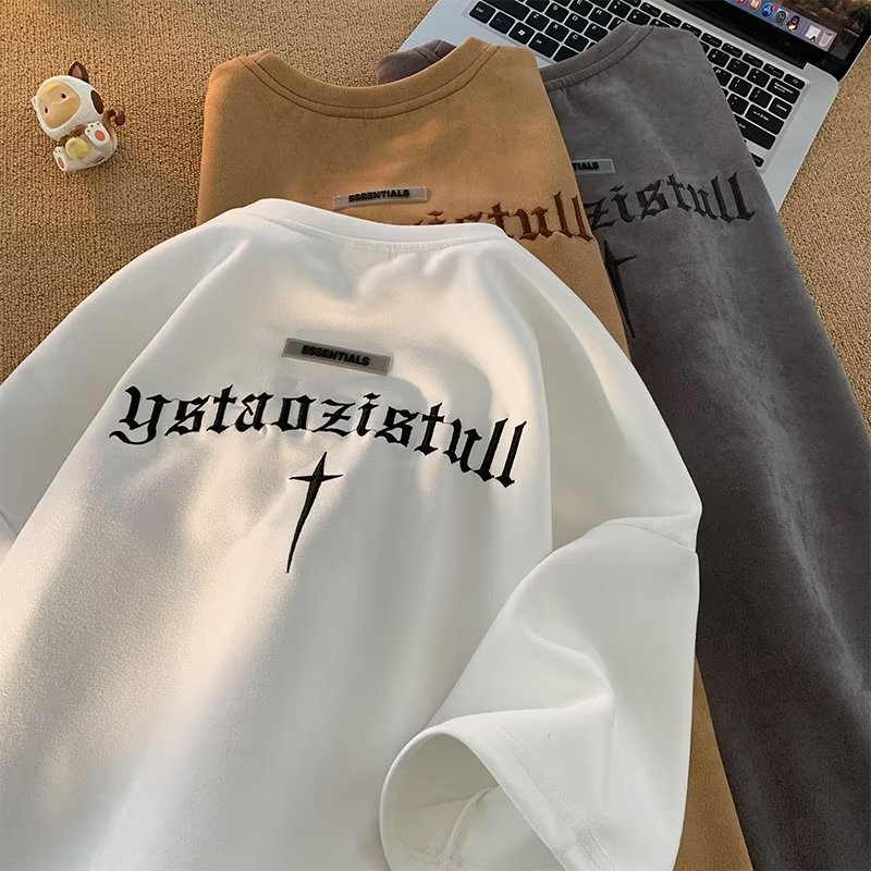 Áo Thun Tay Ngắn Dáng Rộng Đơn Giản Thời Trang Hàn Quốc áo thun nam áo thun thể thao unisex áo phông nữ