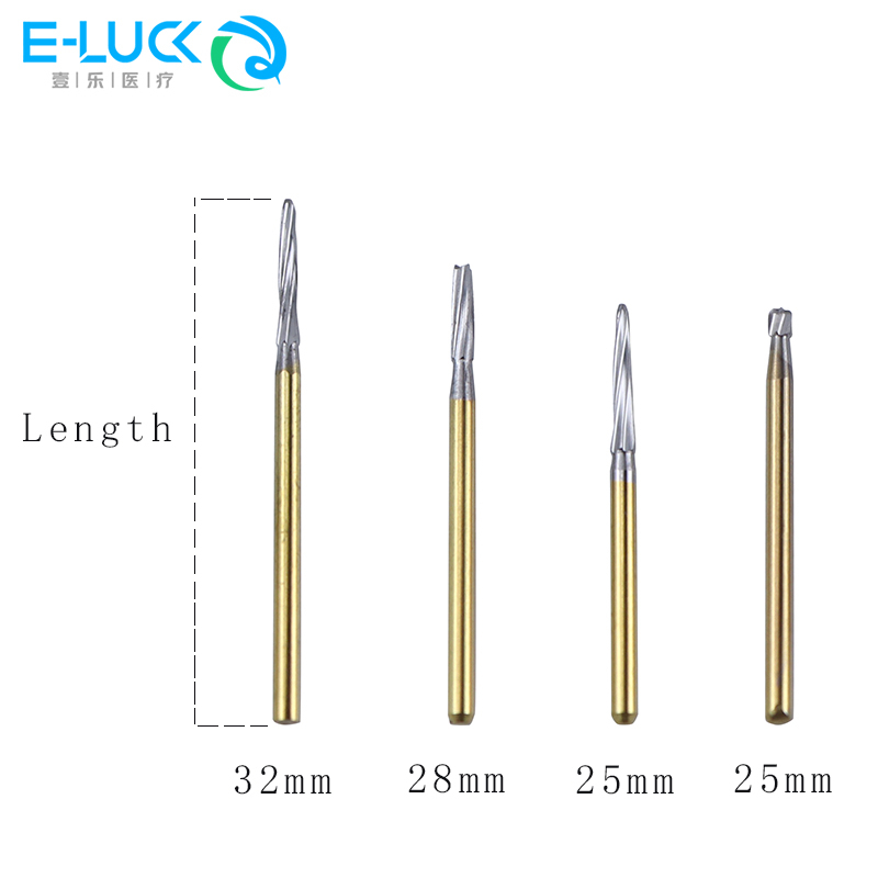 Bộ 5 Mũi Khoan Nha Khoa Zekrya Tungsten Carbide 1.6mm Tốc Độ Cao