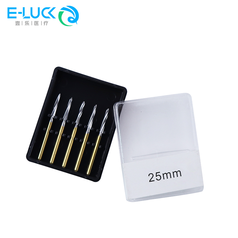 Bộ 5 Mũi Khoan Nha Khoa Zekrya Tungsten Carbide 1.6mm Tốc Độ Cao