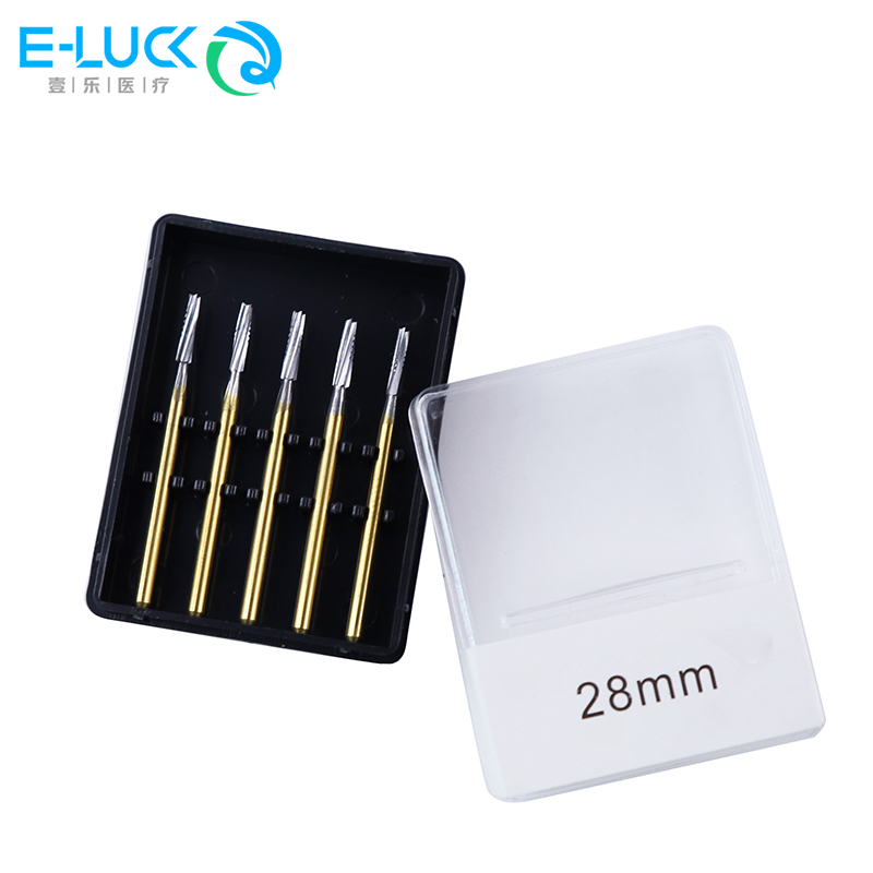 Bộ 5 Mũi Khoan Nha Khoa Zekrya Tungsten Carbide 1.6mm Tốc Độ Cao