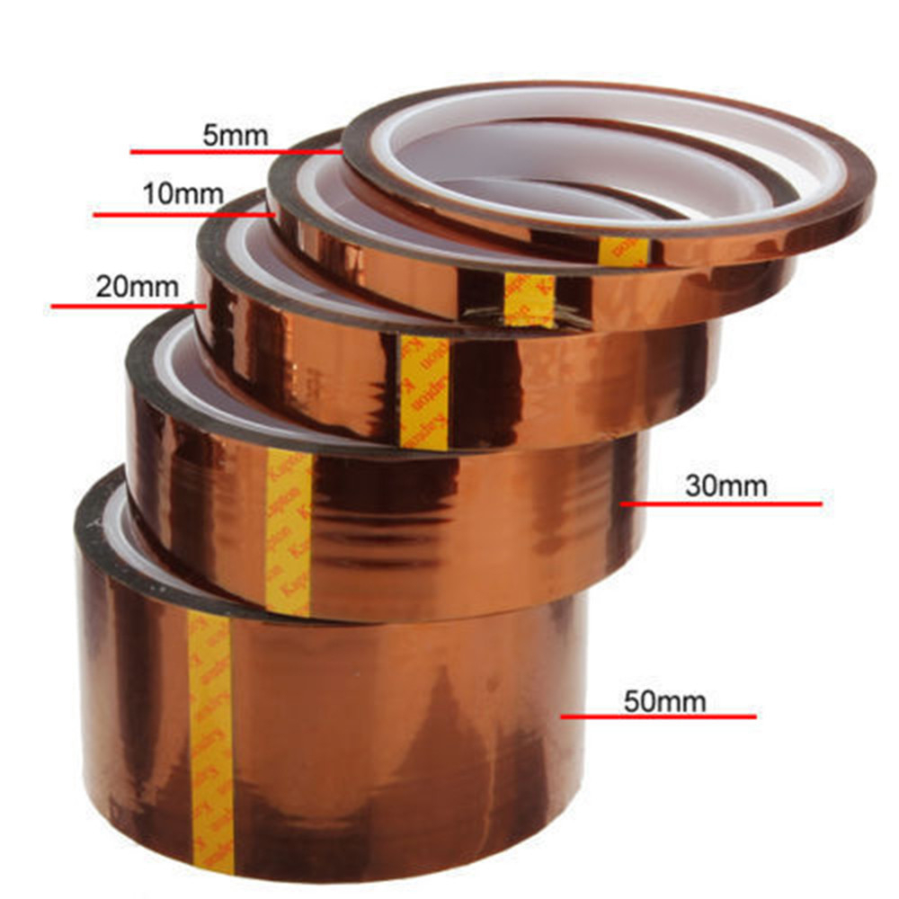 Băng Keo Chịu Nhiệt Độ Cao 5mm 8mm 10mm 12mm 20mm 30mm Chuyên Nghiệp100Ft