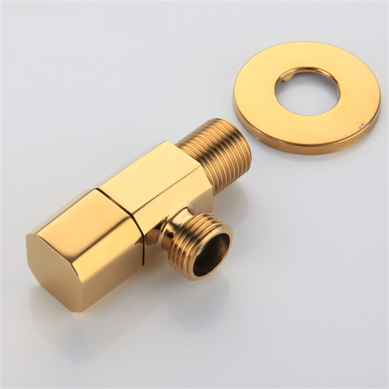 Van Điều Khiển Nước Nóng Lạnh G1 / 2 Bằng Đồng Thau Mạ Vàng