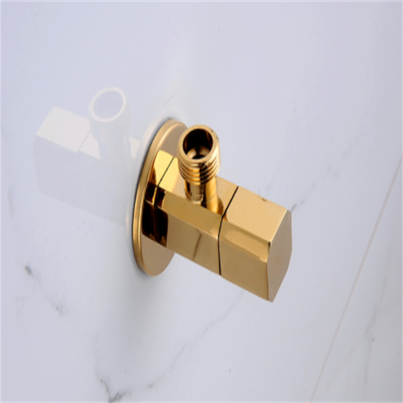 Van Điều Khiển Nước Nóng Lạnh G1 / 2 Bằng Đồng Thau Mạ Vàng