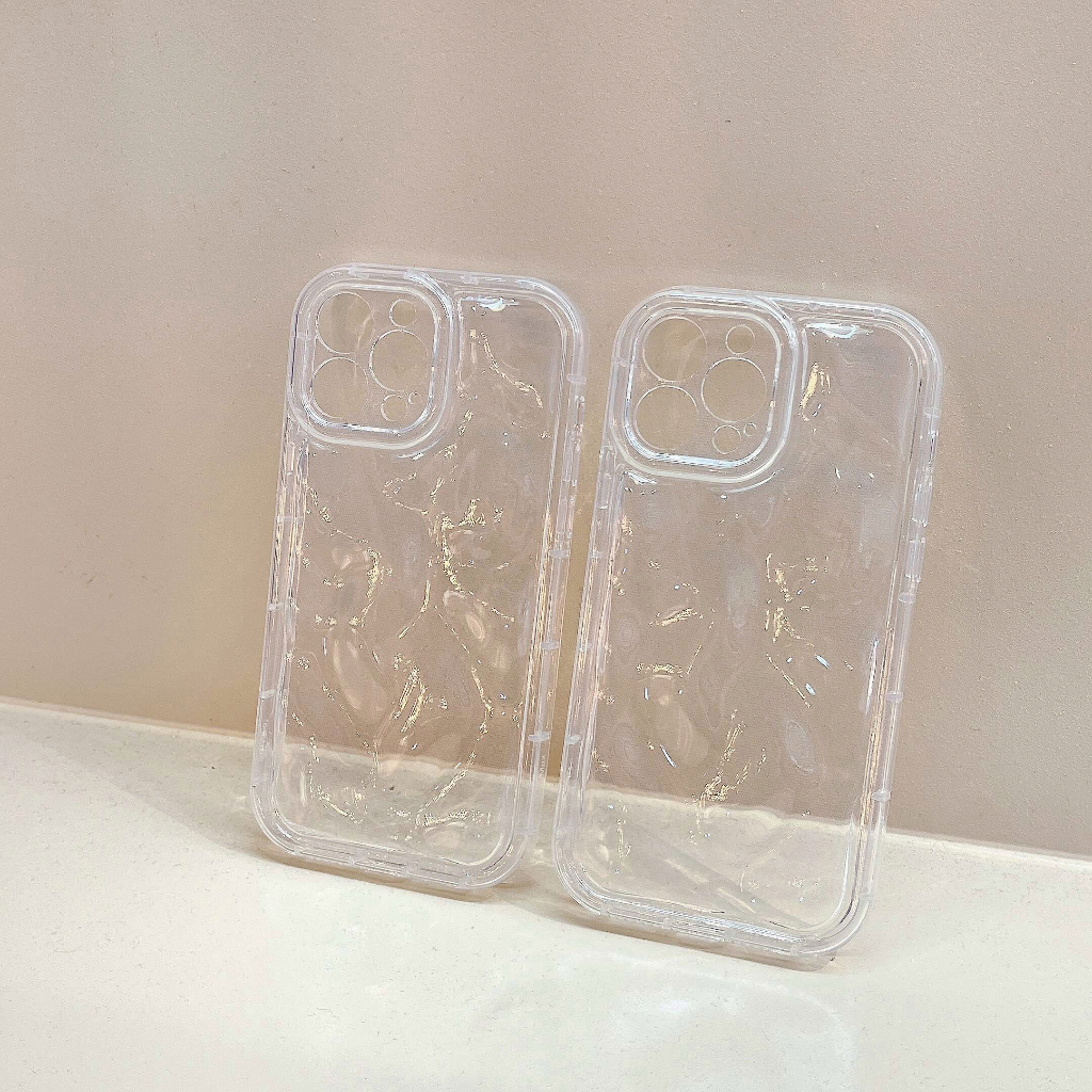 Ốp Điện Thoại TPU Mềm Chống Va Đập Màu Pha Lê Trong Suốt Cho IPhone 14 Pro Max 13 12 11 Pro Max