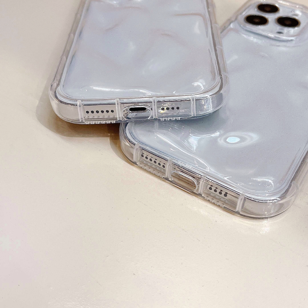 Ốp Điện Thoại TPU Mềm Chống Va Đập Màu Pha Lê Trong Suốt Cho IPhone 14 Pro Max 13 12 11 Pro Max