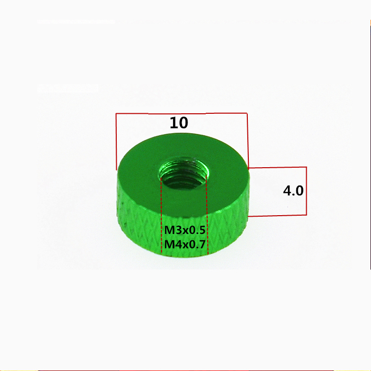 Ốc Vít Hợp Kim Nhôm M3M4-10x4 Chuyên Dụng