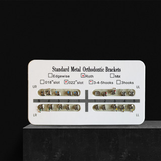 5 gói roth 3hook 345hook bracket pad trắng     5Packs Roth 3Hook 345Hook Bracket White Pad